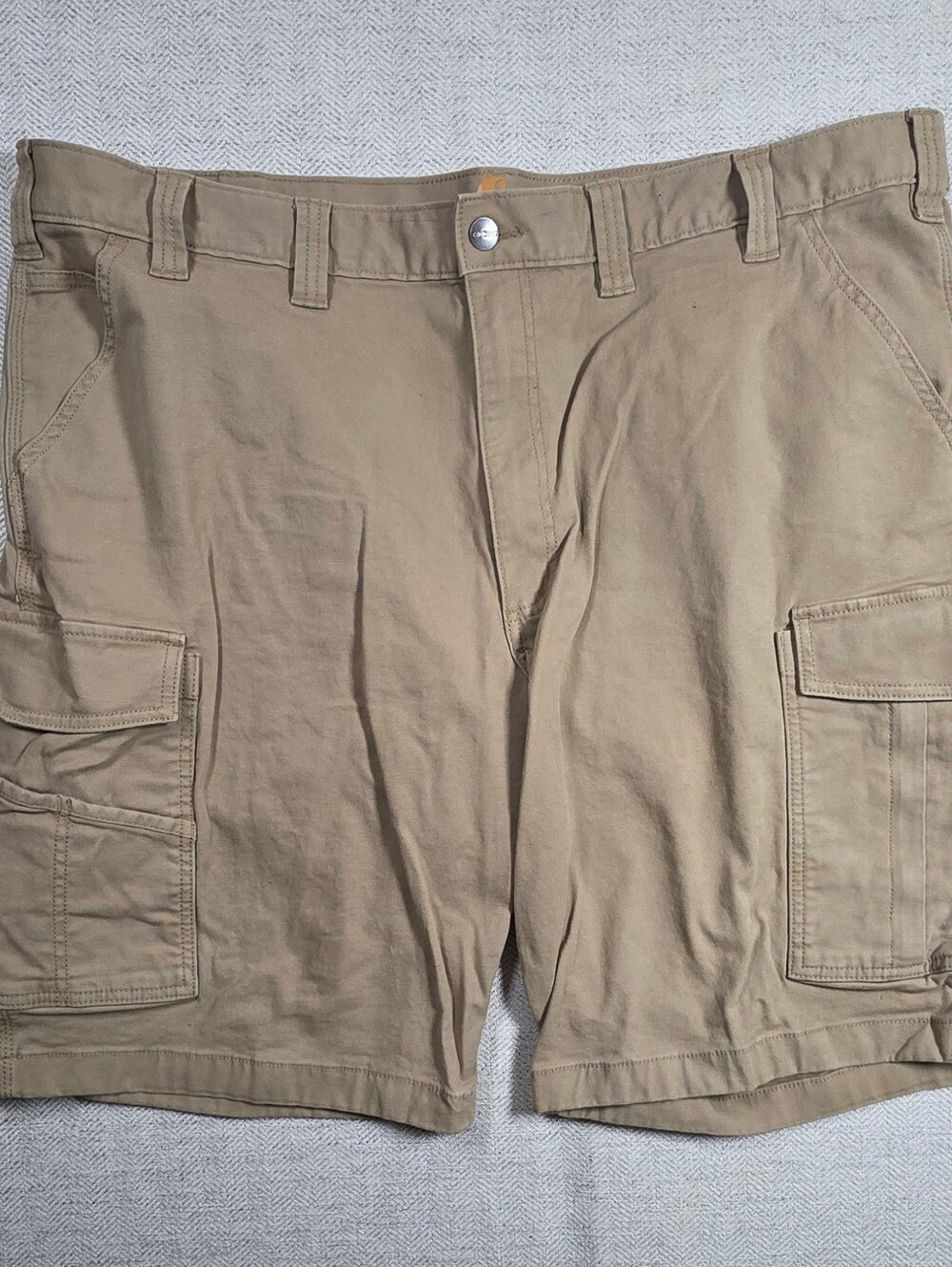 Carhartt Men's Size 44 Rugged Flex Rigby Cargo Shorts Tan Fall 2019